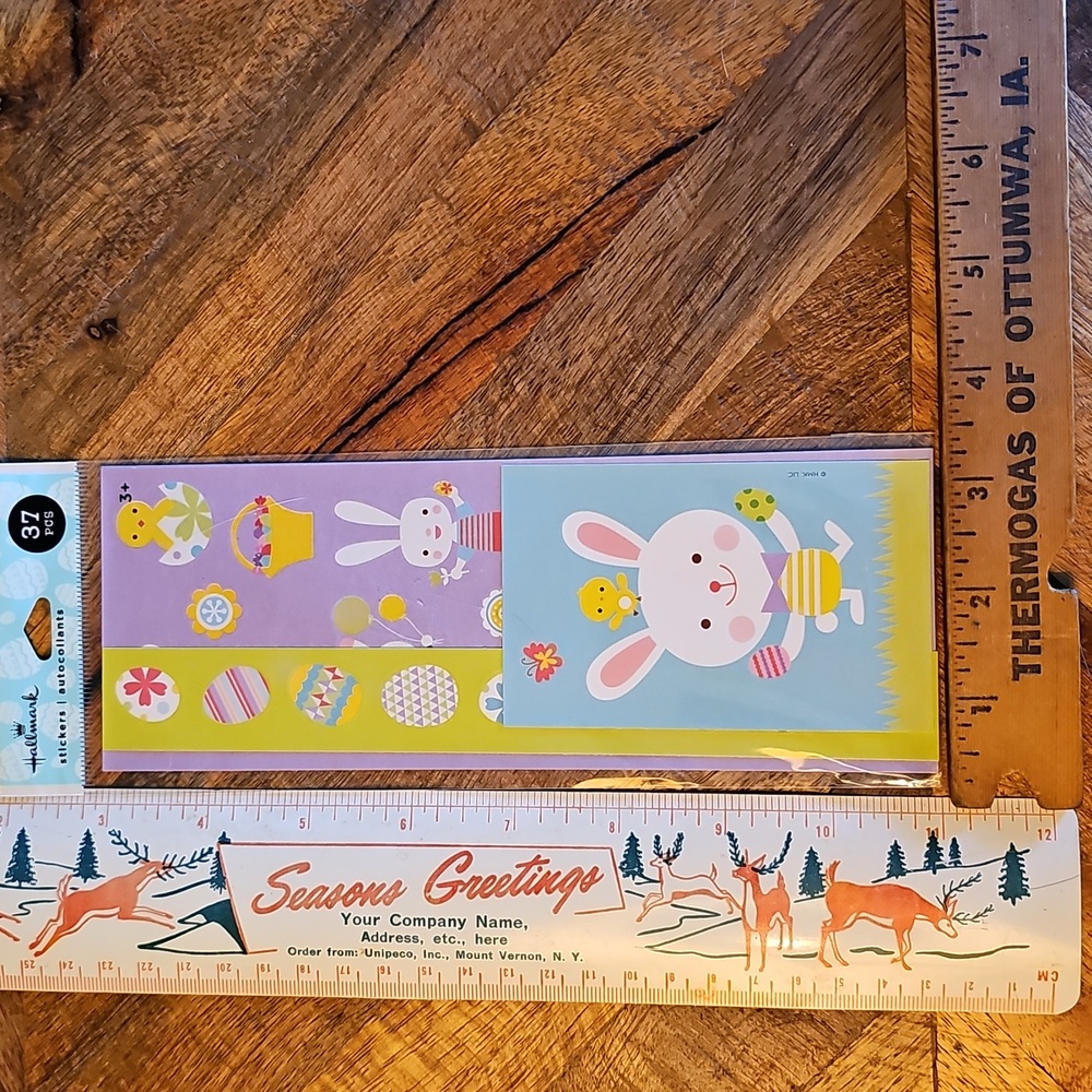 Hallmark stickers Easter Bunny Rabbits